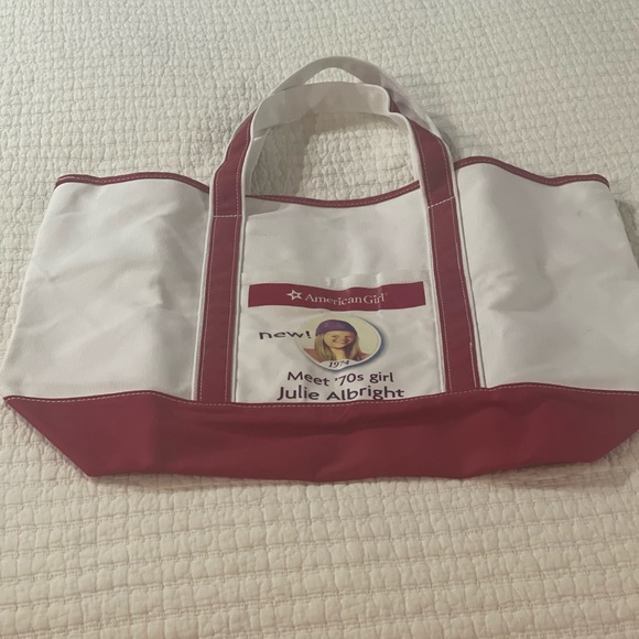 Barns & Noble “ American Girl” Julie Tote - Picture 1 of 7